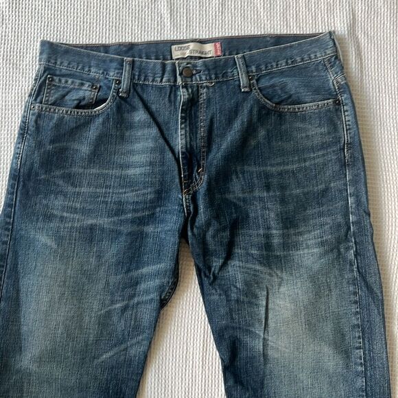 Levi's Men's 569 Straight Fit loose 100% Cotton Jeans sz 38 - Picture 2 of 11